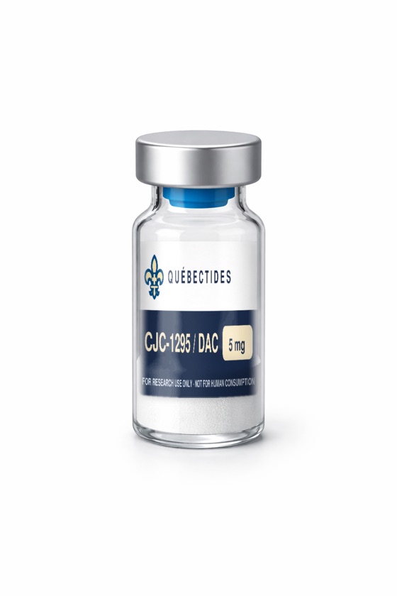 CJC-1295 with DAC research peptide vial — Québectides