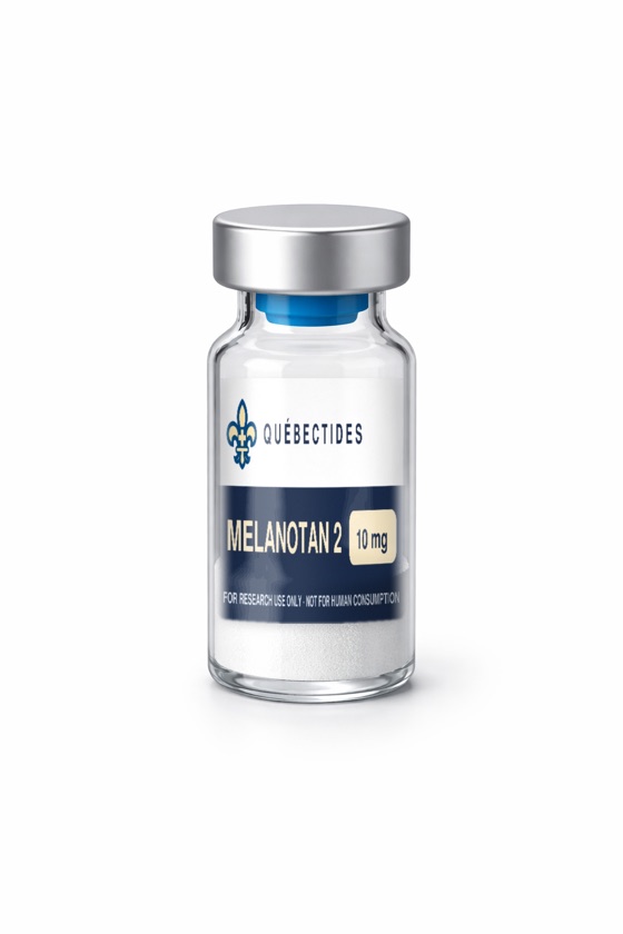 MELANOTAN 2 research peptide vial — Québectides